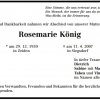 Proemm rosemarie 1930-2007 Todesanzeige